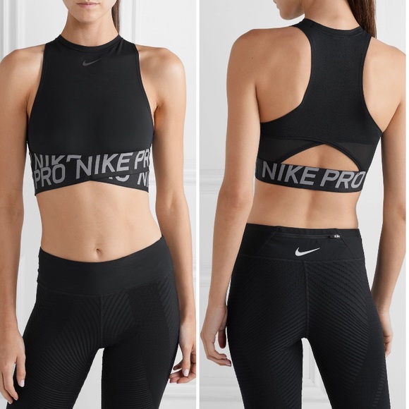 Nike Other - Nike Intertwist cropped cutout Dri-FIT/mesh tank